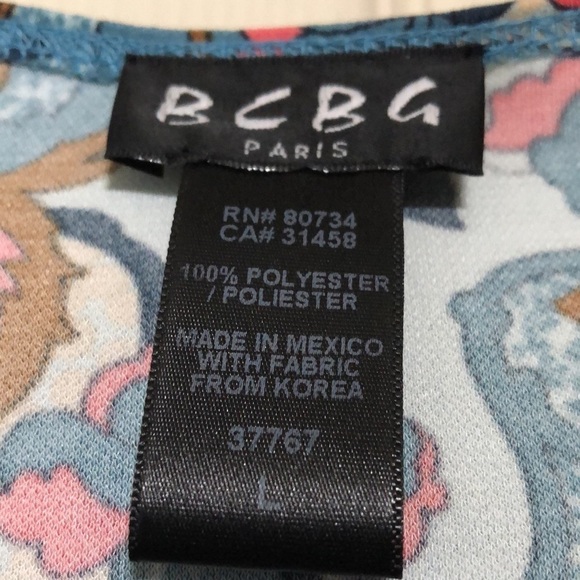 Wrap style dress with sweetheart neckline size L - Picture 2 of 8